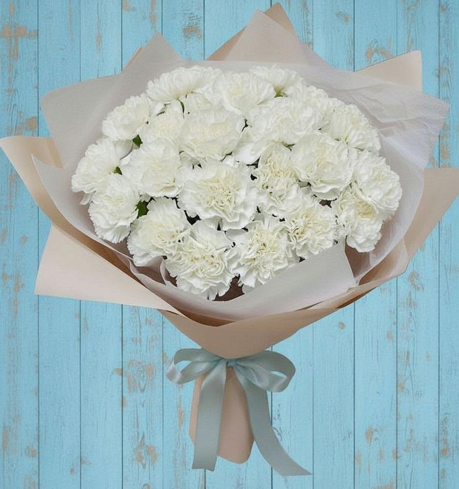 Букет цветов из: Гвоздики в Лесной Кировской области