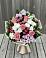 Букет цветов из: Альстромерии, Гвоздики, Розы и Хризантемы в Лесной Кировской области