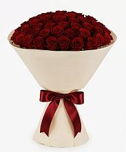 Букет 101 Бордовая роза Блэк Бакарра #REPLACE_PRED# Лесной Кировской области