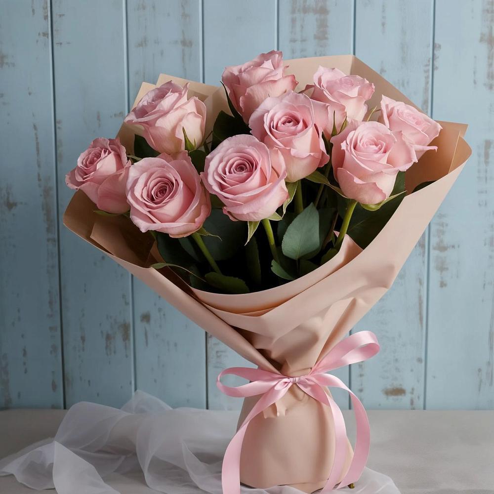 Букет цветов из: Розы в Лесной Кировской области