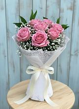 Букет цветов из:  Розы в Лесной Кировской области