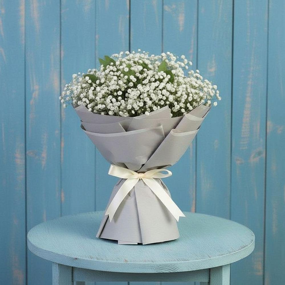 Букет цветов из: Гипсофила в Лесной Кировской области