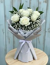 Букет цветов из:  Розы в Лесной Кировской области