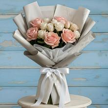 Букет цветов из:  Розы в Лесной Кировской области
