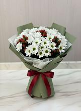 Букет цветов из:  Хризантемы в Лесной Кировской области