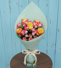 Букет цветов из:  Розы в Лесной Кировской области